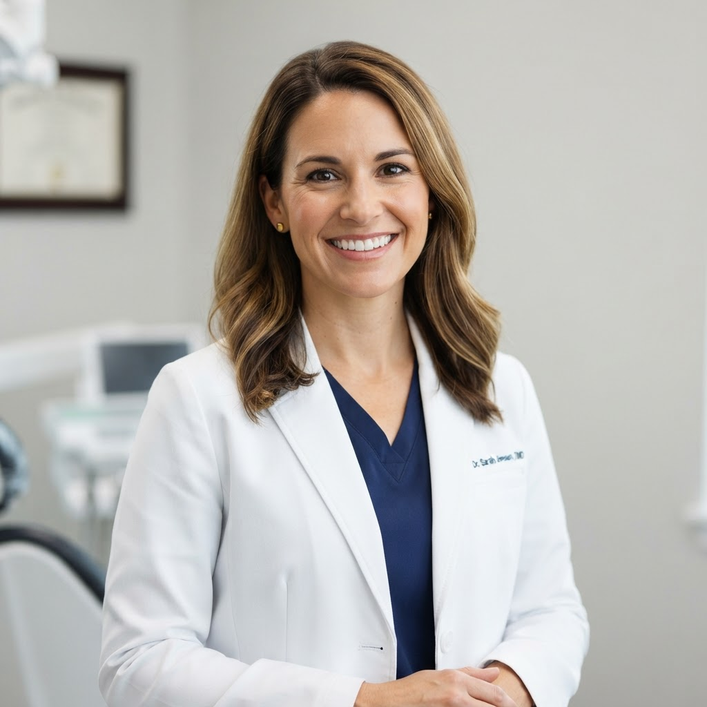 Portrait de Dr. Camille Lejeune, Orthodontiste chez Tramardent